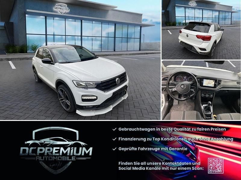Weiß Gebraucht 2019 VW T-Roc Sport SUV | 17.400 € (Guter Preis) - Bild 1/4