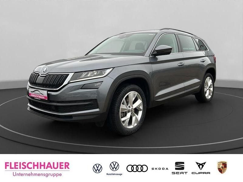 Grau Gebraucht 2019 Skoda Kodiaq Soleil SUV | 28.490 € (Guter Preis) - Bild 1/4