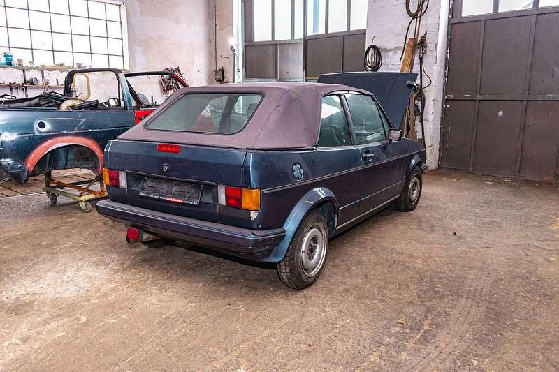 Gebraucht VW Golf Cabriolet Karmann 75 PS (55 kW) 1988 Blau Cabrio