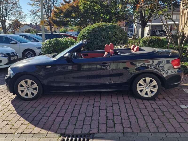 Schwarz Gebraucht 2013 BMW 120 Cabriolet Cabrio | 9.500 € (Superpreis) - Bild 1/4