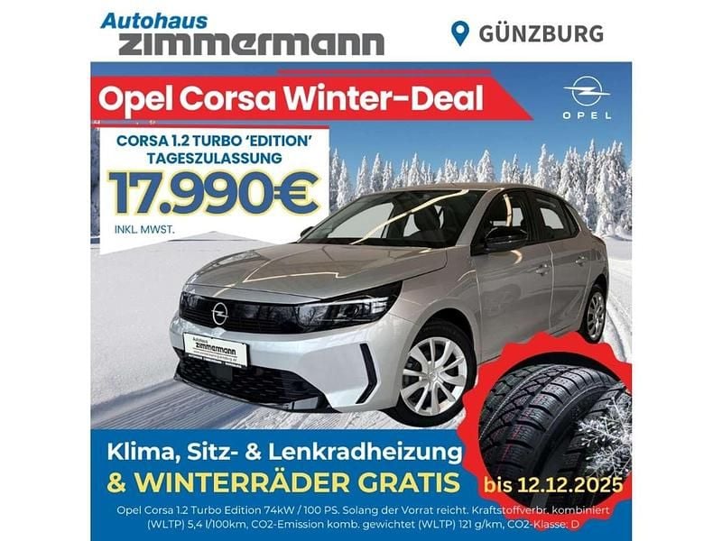 Gebraucht Opel Corsa Edition 101 PS (74 kW) 2024 Grau Kleinwagen