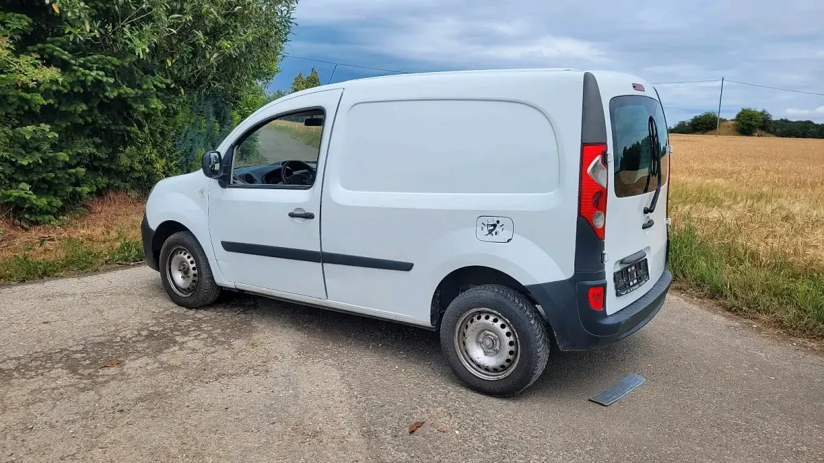 Gebraucht Renault Kangoo 90 PS (66 kW) 2008 Weiß Van / Kleinbus