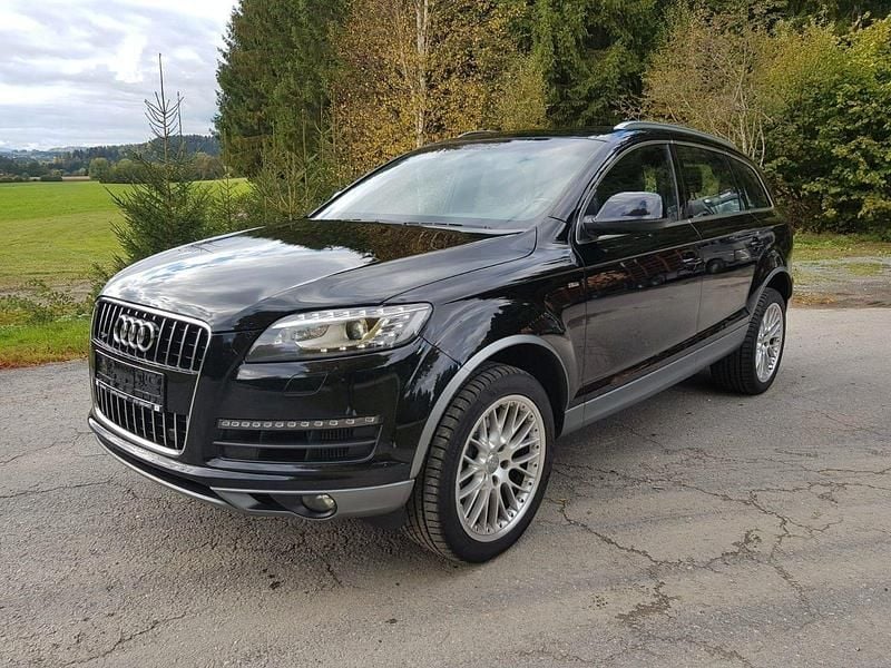 Schwarz Gebraucht 2014 Audi Q7 S-Line SUV | 16.900 € - Bild 1/4