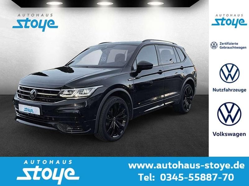 Schwarz Gebraucht 2022 VW Tiguan R-line SUV | 37.630 € (Etwas zu teuer) - Bild 1/4