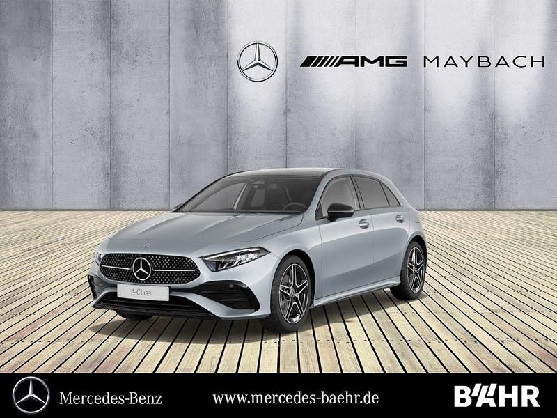 Lack hightechsilber Gebraucht 2024 Mercedes A200 AMG Limousine | 39.950 € (Teuer) - Bild 1/4