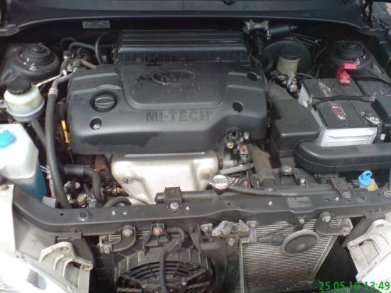 Gebraucht Kia Rio 97 PS (71 kW) 2002 Schwarz Kombi