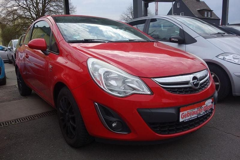 Gebraucht Opel Corsa Satellite 101 PS (74 kW) 2011 Rot Kleinwagen