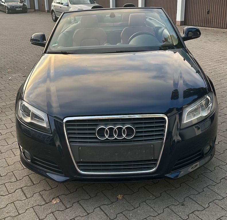 Blau Gebraucht 2009 Audi A3 Cabriolet Ambition Cabrio | 8.000 € (Fairer Preis) - Bild 1/4