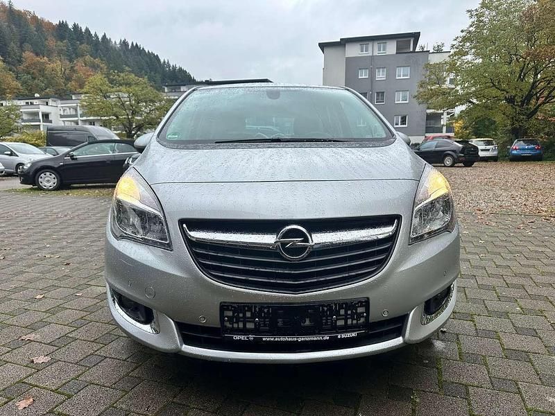 Gebraucht Opel Meriva Active 120 PS (88 kW) 2017 Argon silber/ice silver (m2) Van / Kleinbus