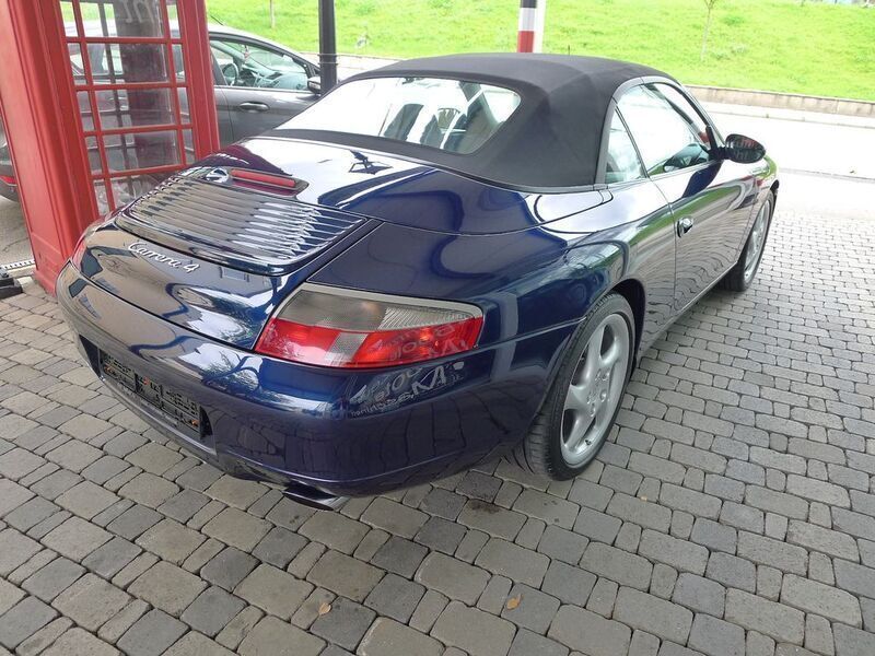 Gebraucht Porsche 911 Carrera 4 Cabriolet 300 PS (220 kW) 2000 Blau Cabrio