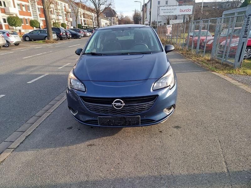 Blau Gebraucht 2016 Opel Corsa Color Edition Limousine | 6.900 € (Guter Preis) - Bild 1/4
