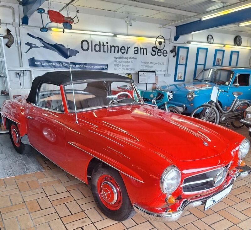 Gebraucht Mercedes 190 105 PS (77 kW) 1958 Rot Limousine