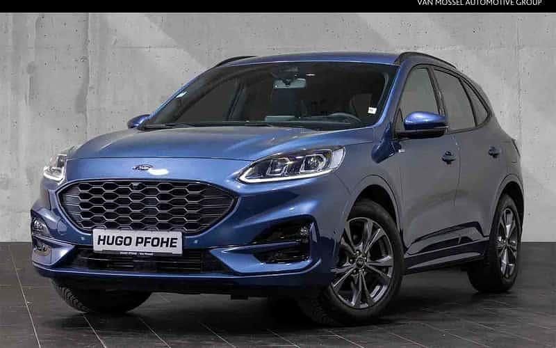 Chrome blue metallic Gebraucht 2023 Ford Kuga ST-Line SUV | 24.790 € (Fairer Preis) - Bild 1/4