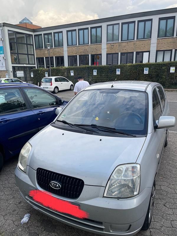 Gebraucht Kia Picanto 2007 Silber Kleinwagen