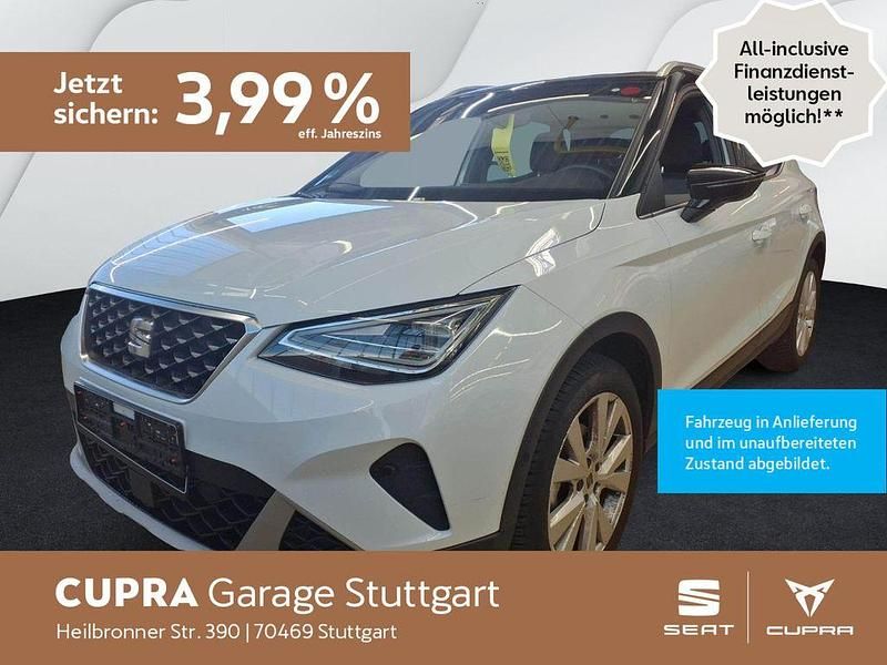 Glacial weiß metallic/midnight Gebraucht 2025 Seat Arona SUV | 22.930 € (Fairer Preis) - Bild 1/4