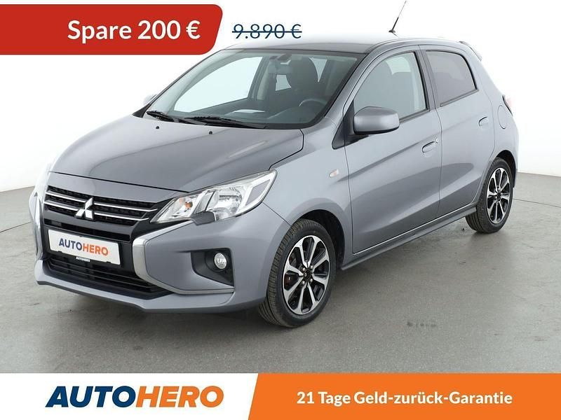 Grau Gebraucht 2020 Mitsubishi Space Star Edition+ Kleinwagen | 9.690 € (Fairer Preis) - Bild 1/3