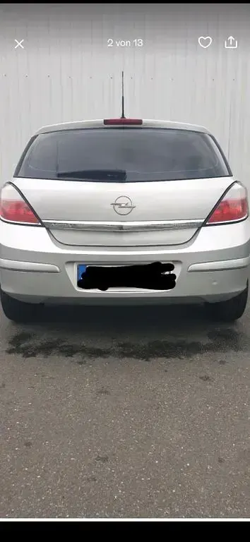Gebraucht Opel Astra 105 PS (77 kW) 2007 Silber Limousine
