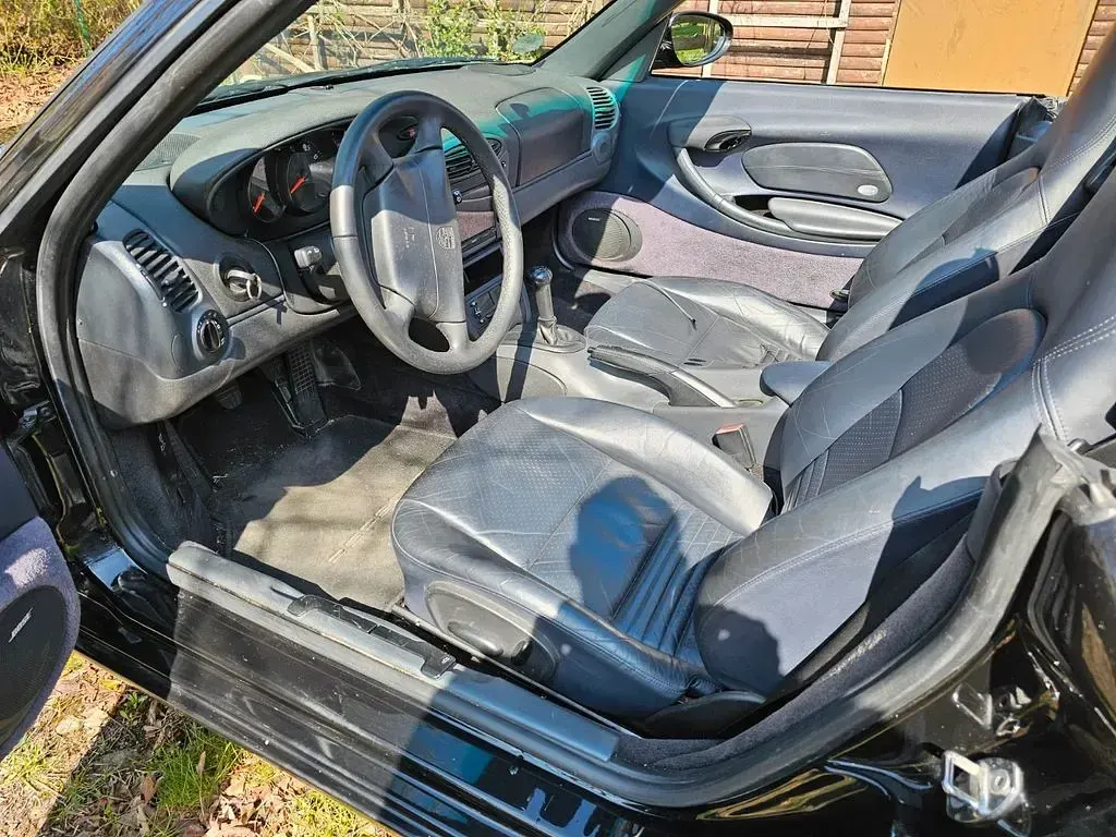 Gebraucht Porsche Boxster 204 PS (150 kW) 1997 Schwarz Cabrio