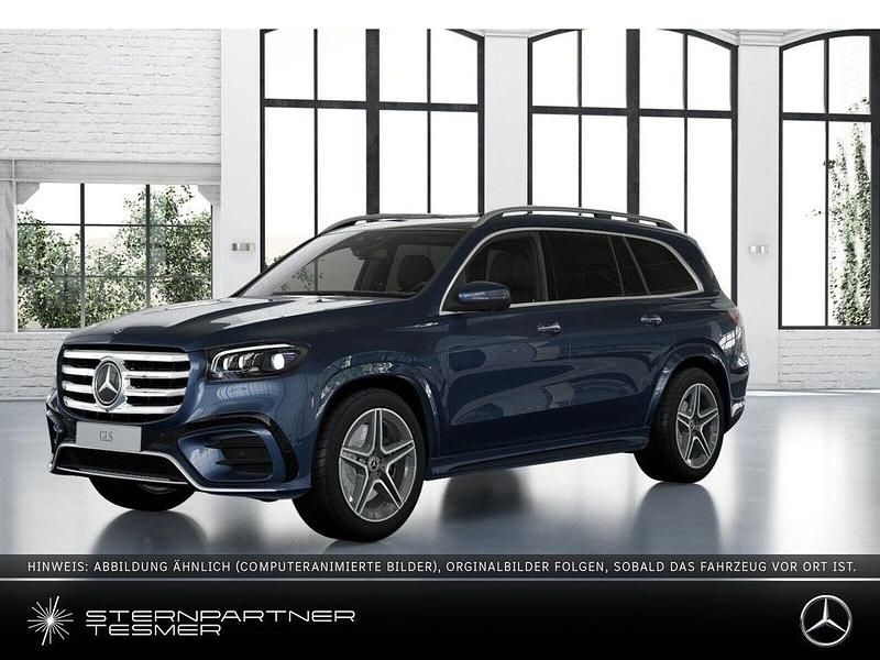 Blau Gebraucht 2024 Mercedes GLS350 AMG SUV | 99.990 € (Etwas zu teuer) - Bild 1/3