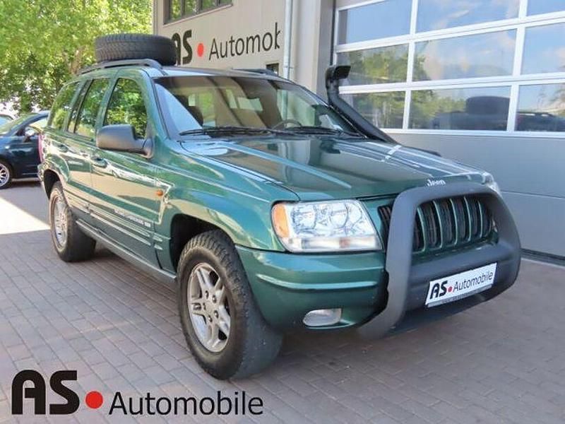 Grün Gebraucht 2000 Jeep Grand Cherokee Limited SUV | 4.990 € (Etwas zu teuer) - Bild 1/4