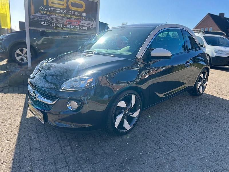 Gebraucht Opel Adam Glam 101 PS (74 kW) 2014 Schwarz Kleinwagen
