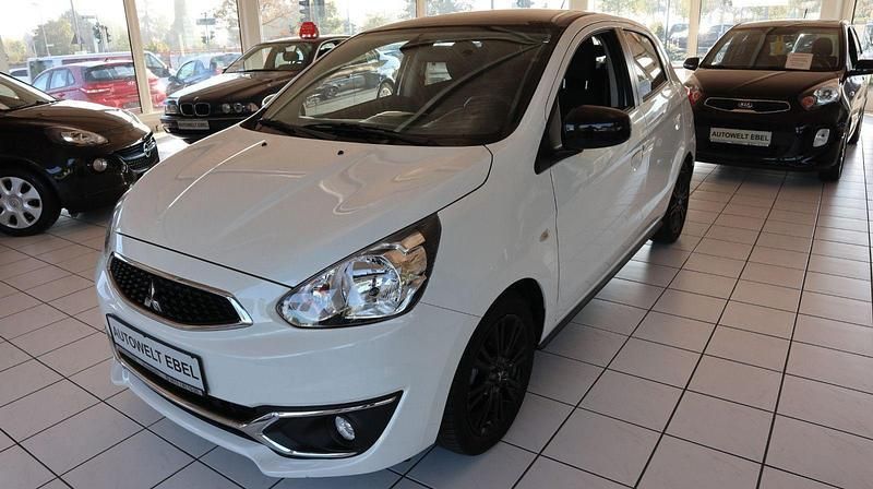 Weiß Gebraucht 2019 Mitsubishi Space Star Kleinwagen | 10.910 € (Teuer) - Bild 1/4