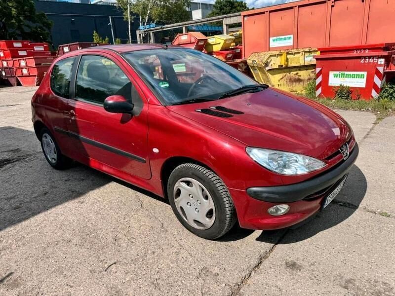 Rot Gebraucht 2003 Peugeot 206 Kleinwagen | 1.850 € (Fairer Preis) - Bild 1/4