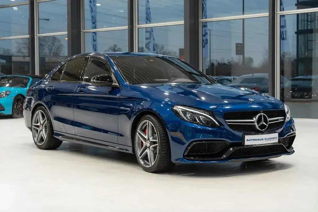 Gebraucht Mercedes C63S AMG AMG 510 PS (375 kW) 2017 Blau Limousine