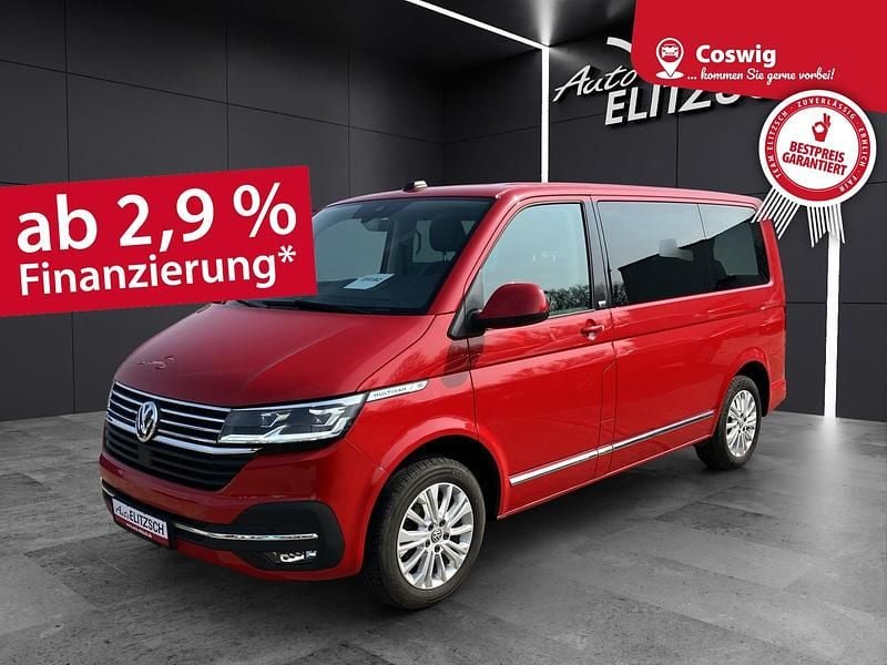 Usata VW Multivan 150 CV (110 kW) 2021 Rosso Monovolume