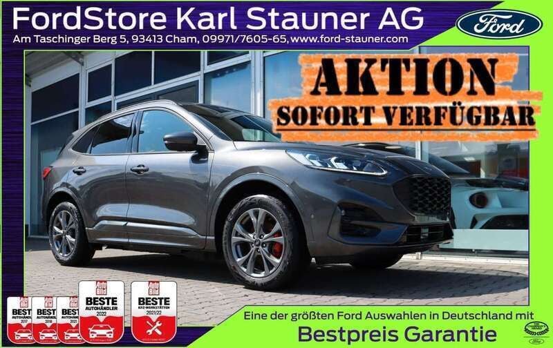 Grey metallic Neu 2024 Ford Kuga ST-Line X SUV | 31.480 € (Superpreis) - Bild 1/4