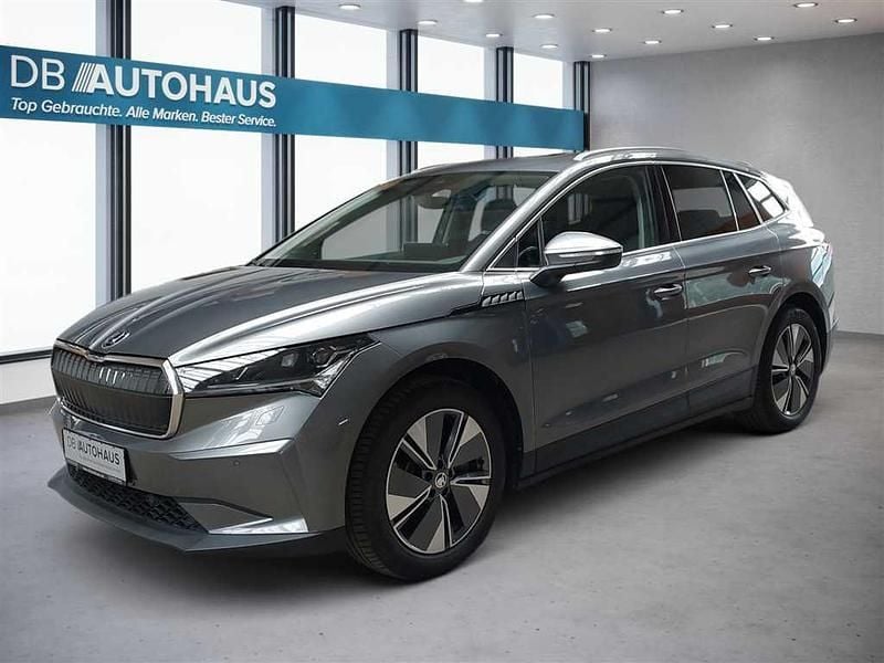 Grau Gebraucht 2023 Skoda Enyaq iV SUV | 31.980 € (Superpreis) - Bild 1/4
