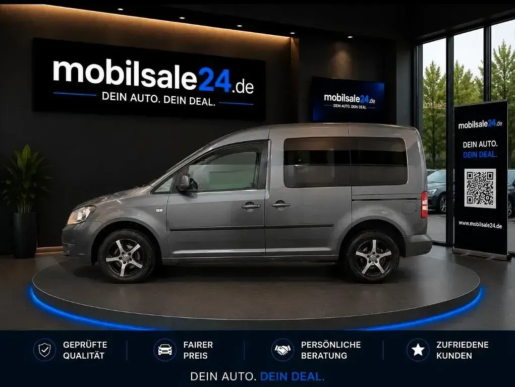 Gebraucht VW Caddy Trendline 86 PS (63 kW) 2012 Grau Van / Kleinbus