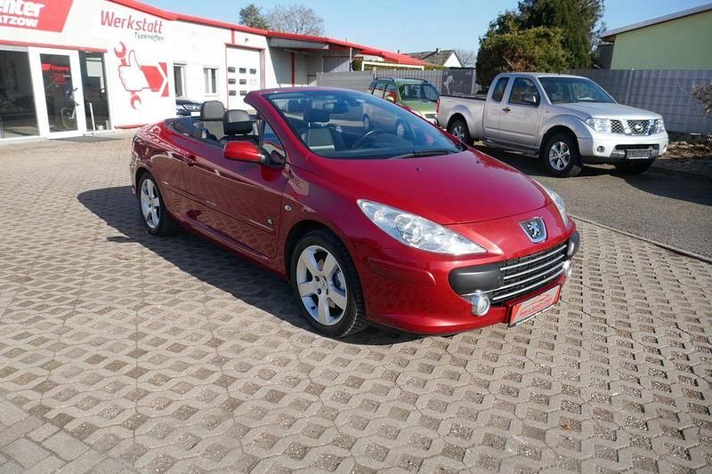 Gebraucht Peugeot 307 CC 136 PS (100 kW) 2008 Rot Cabrio