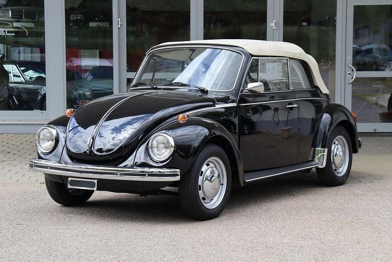 Schwarz Gebraucht 1973 VW Käfer Cabrio | 38.490 € - Bild 1/4
