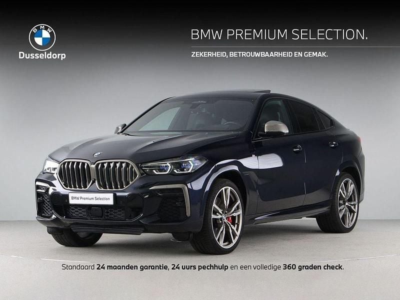 Blau Gebraucht 2023 BMW X6 M50 Executive SUV | 75.625 € - Bild 1/4