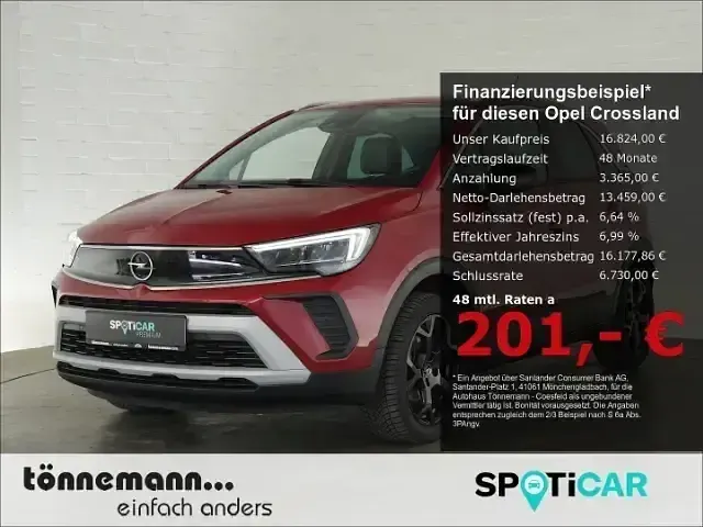 Gebraucht Opel Crossland Elegance 131 PS (96 kW) 2023 SUV