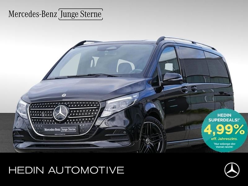 Schwarz Gebraucht 2025 Mercedes V220 Style Van / Kleinbus | 67.711 € (Teuer) - Bild 1/4
