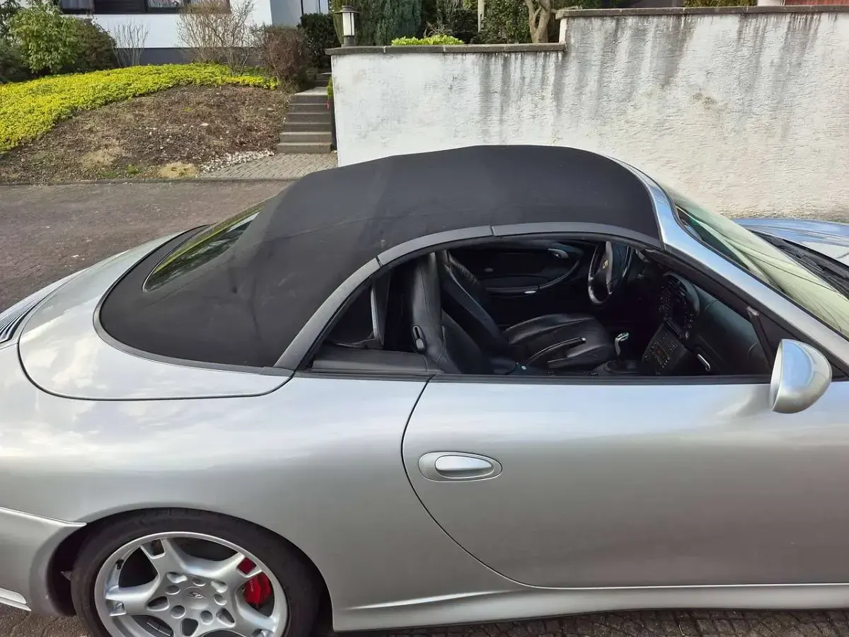 Gebraucht Porsche 911 Carrera 4S Cabriolet 320 PS (235 kW) 2004 Silber Cabrio