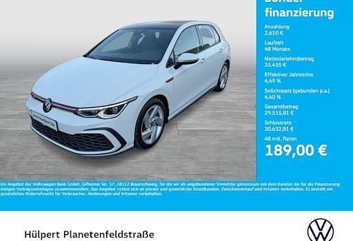 Gebraucht VW Golf VIII GTI 245 PS (180 kW) 2024 Weiß Limousine