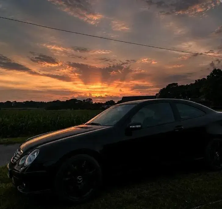 Gebraucht Mercedes C230 204 PS (150 kW) 2007 Schwarz Coupé