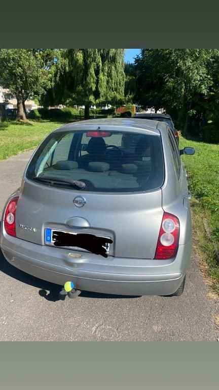 Silber Gebraucht 2008 Nissan Micra Acenta Kleinwagen | 1.600 € (Fairer Preis) - Bild 1/4