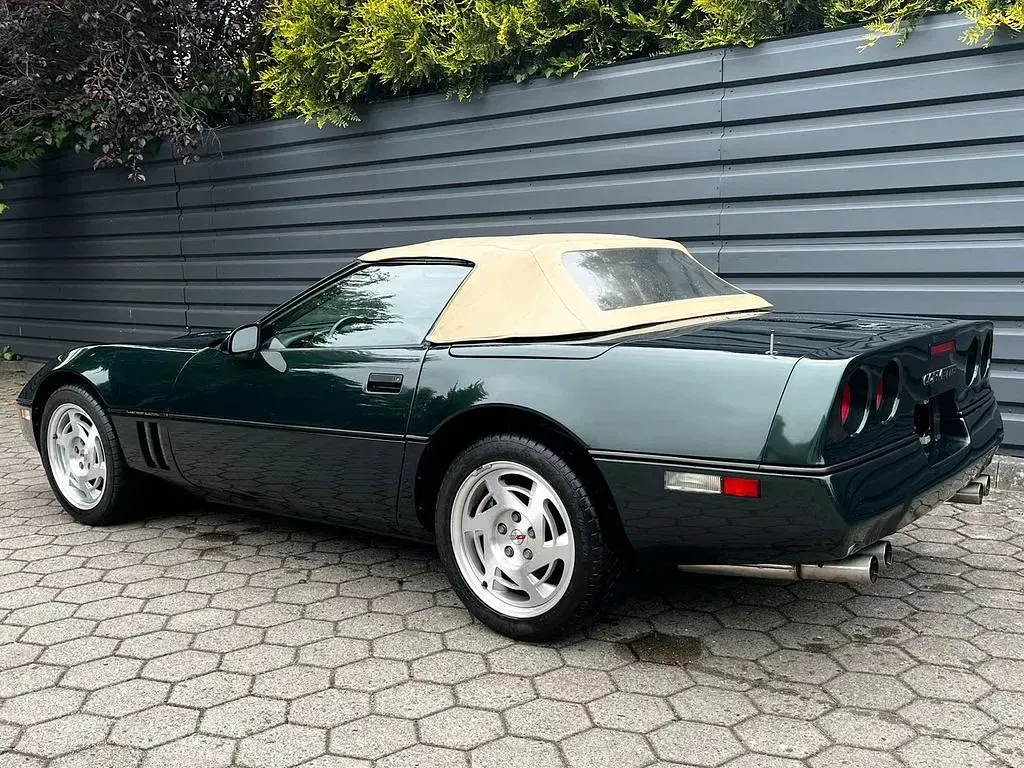 Gebraucht Corvette C4 249 PS (183 kW) 1990 Grün Cabrio