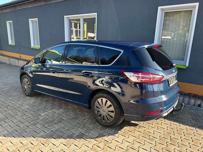 Gebraucht Ford S-MAX Business Edition 239 PS (175 kW) 2017 Blazerblau Van / Kleinbus