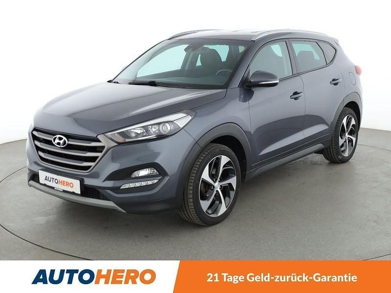Grau Gebraucht 2017 Hyundai Tucson Advantage SUV | 17.290 € (Guter Preis) - Bild 1/3