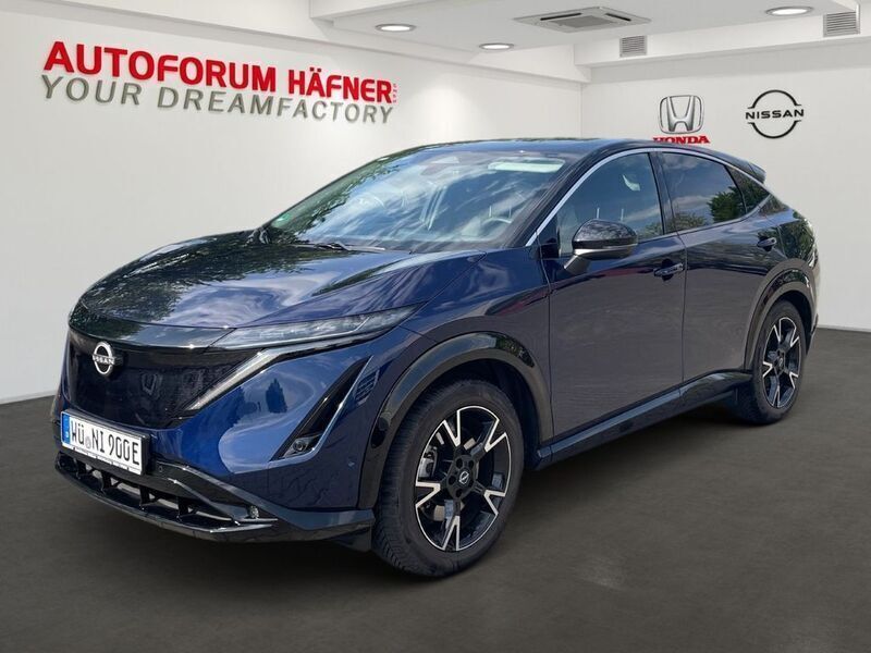 Blau Gebraucht 2023 Nissan Ariya Evolve SUV | 39.900 € (Superpreis) - Bild 1/4
