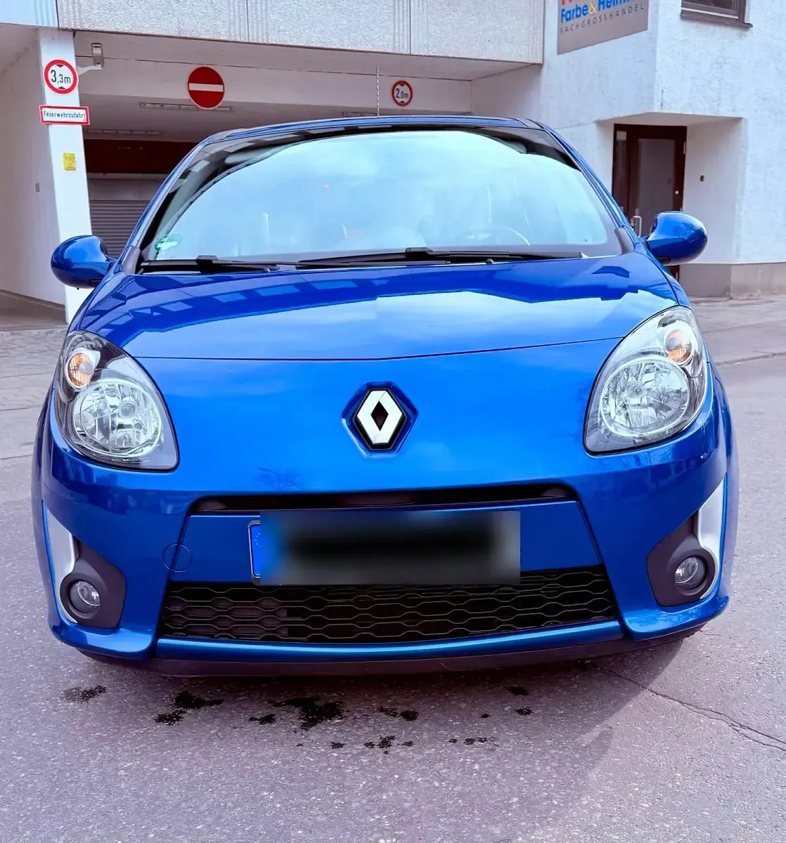 Usata Renault Twingo 76 CV (55 kW) 2008 Blu Utilitaria