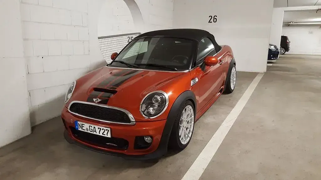 Gebraucht Mini John Cooper Works Roadster 211 PS (155 kW) 2012 Orange Cabrio