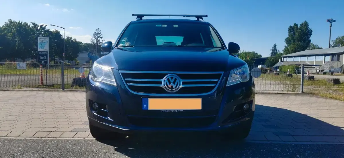 Gebraucht VW Tiguan 140 PS (102 kW) 2010 Blau SUV