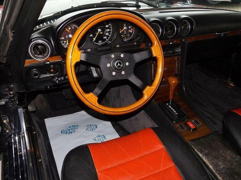 Gebraucht Mercedes SL280 185 PS (136 kW) 1978 Schwarz metallic Cabrio