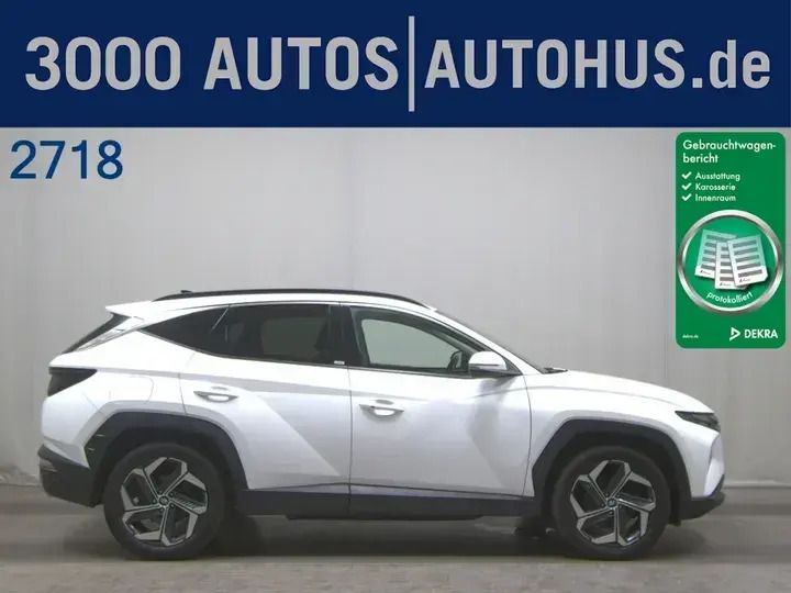 Grau Gebraucht 2021 Hyundai Tucson N Line SUV | 30.695 € (Etwas zu teuer) - Bild 1/4